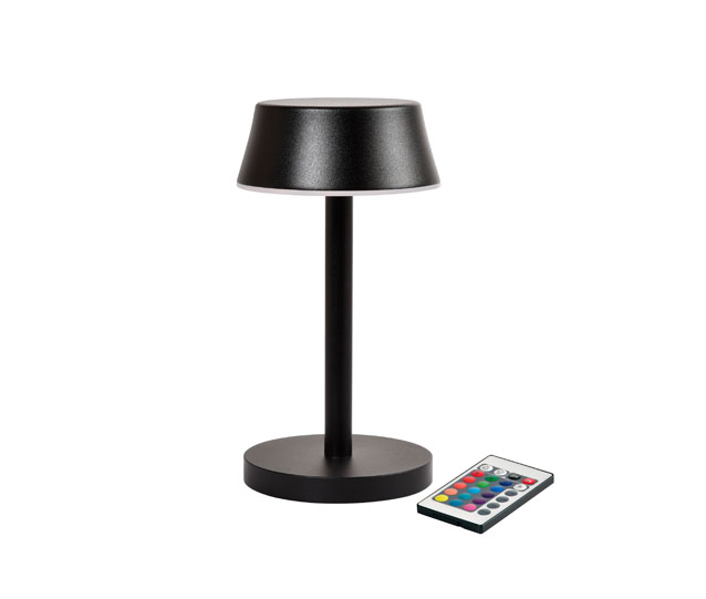 DUNI LED-Leuchte Nour Midi graphite black, 100x200mm, 6er Pack