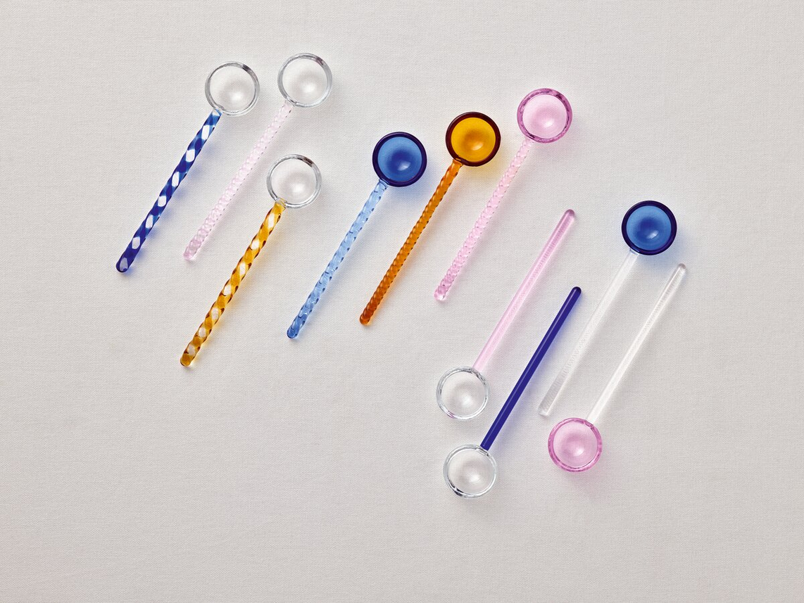 PLAYGROUND SPOONS - Glaslöffel 14cm - (2 Stück)