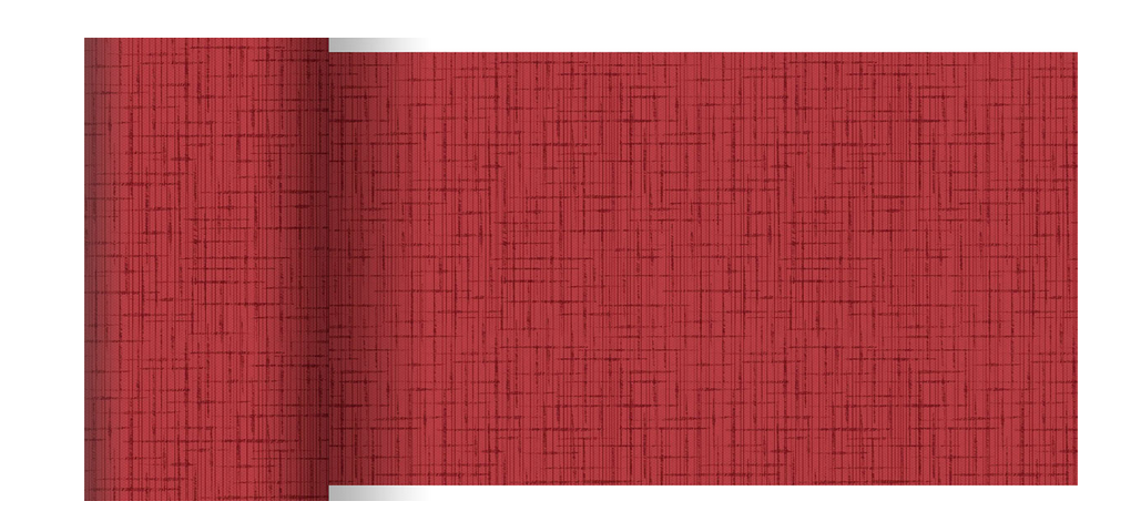 DC Tischläufer 0,15x20m Linnea bordeaux /0,15 x 20m je Rolle, 6 Roll. im Karton