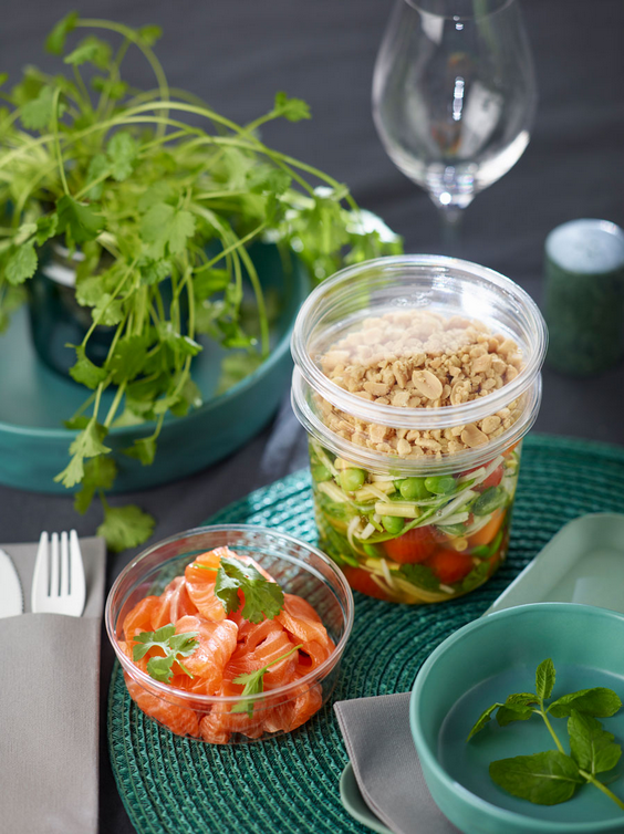 Deli-Konzept Crystalbecher rPet, 375ml, 116x116x61, 350 St. im Karton