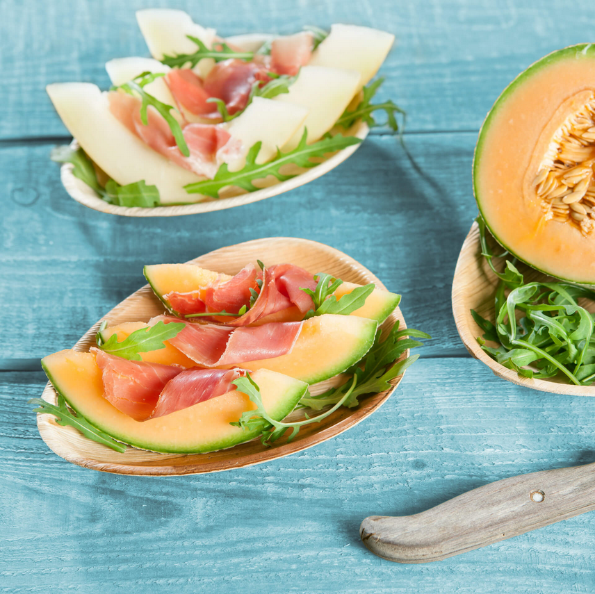 Palmblatt Teller "Palmware®" 17 cm, tropfenförmig , 200 St.