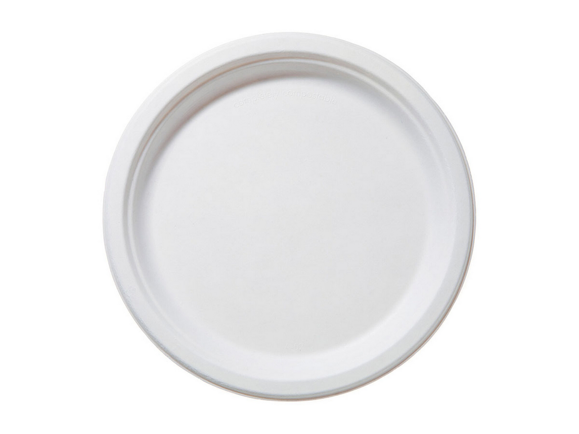 Zuckerrohr-Teller 22cm, 500 Stück (inkl. Lizenzgebühr)