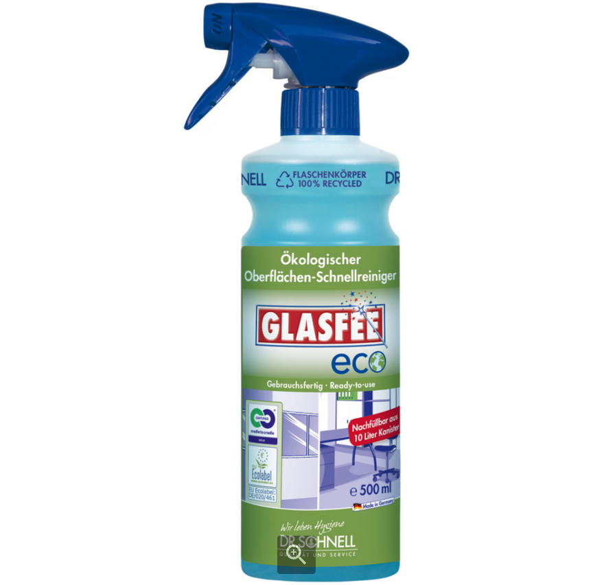 Dr. Schnell Glasfee ECO mit Sprühflasche 0,5l