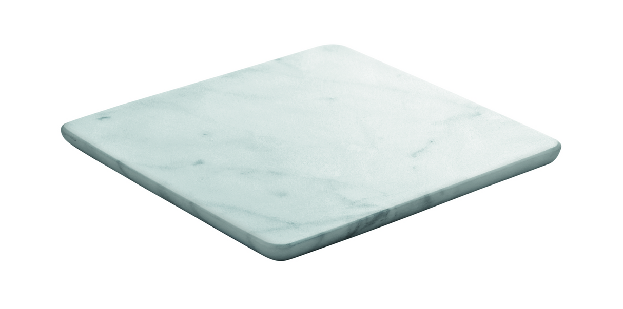 PLAYGROUND Marmor / Marble - Platte quadratisch weiß 18x18cm - (1 Stück)