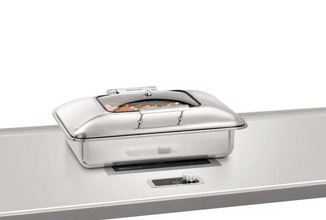 Chafing Dish First, GN 1/1, Edelststahldeckel, Obe