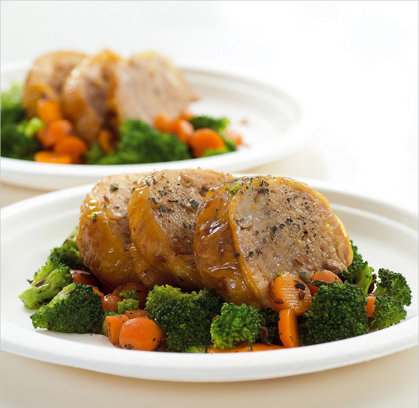 Zuckerrohr-Teller 22cm, 500 Stück (inkl. Lizenzgebühr)