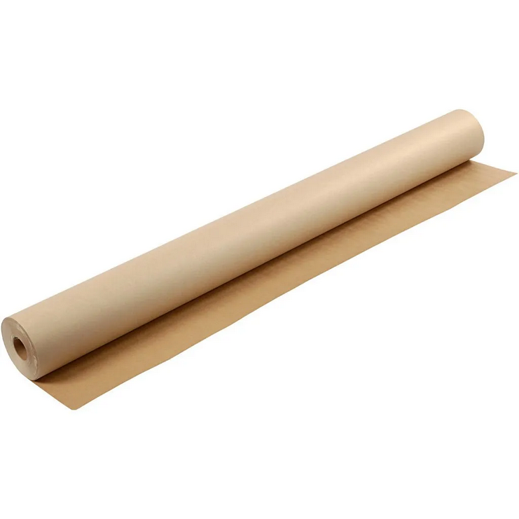 Backtrennpapier braun 45cmx75m Rolle