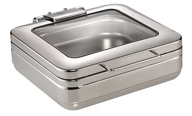 Chafing Dish First, GN 2/3, Glasdeckel, Oberteil