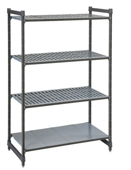 Anbauregal 4 Böden geschlossen, verschiedene Größen, 1023x540x1830 mm, 1175x540x1830 mm, 870x540x1830 mm