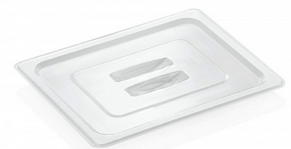GN Deckel 1/2 Polycarbonat, Deckel mit Griff transparent 6 Stk.