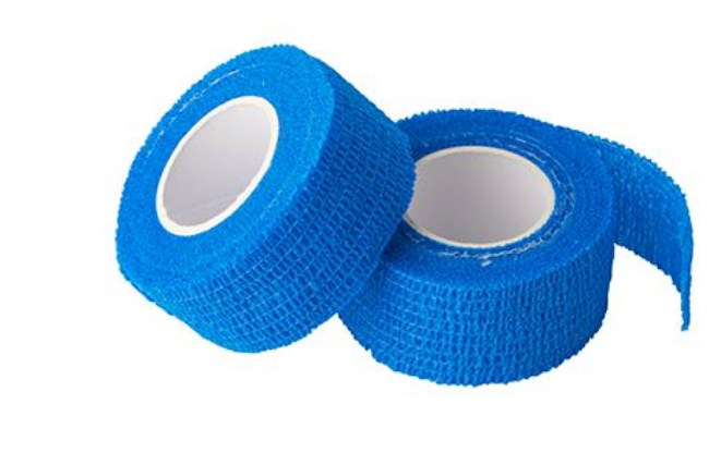 Papstar Pflaster, selbsthaftend, 5 m x 2,5 cm blau/rot 9 St./Pack.