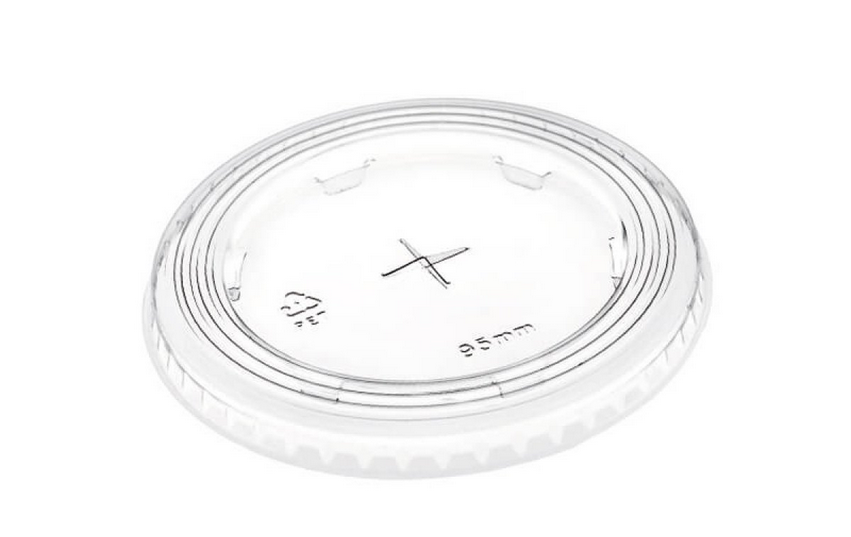 Duni flacher Deckel mit Kreuzschlitz 1000Stk.