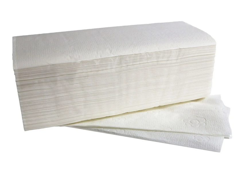 Fripa Handtuch hochweiß 2lg, 25x23cm Z-Falz 20x150Tü