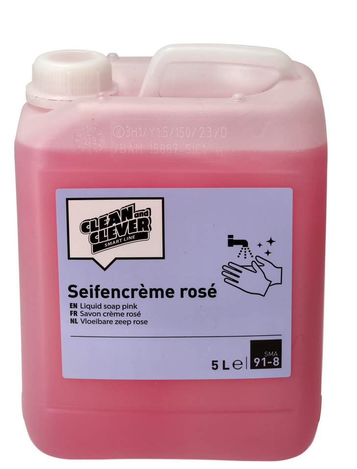 Clean&Clever SMA91-8 Seifencreme rose 5l Kanister