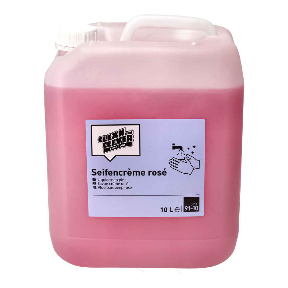 Clean&Clever SMA91-10 Seifencreme Rosé 10L Kanister