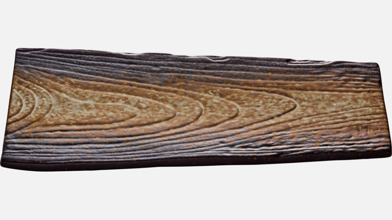 PLAYGROUND TERRA - Platte eckig Struktur 28x16cm - (2 Stück)