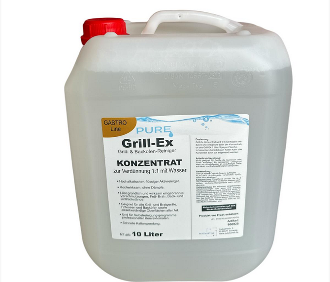 PURE Grill-Ex, Grill- und Backofenreiniger Hochkonzentrat