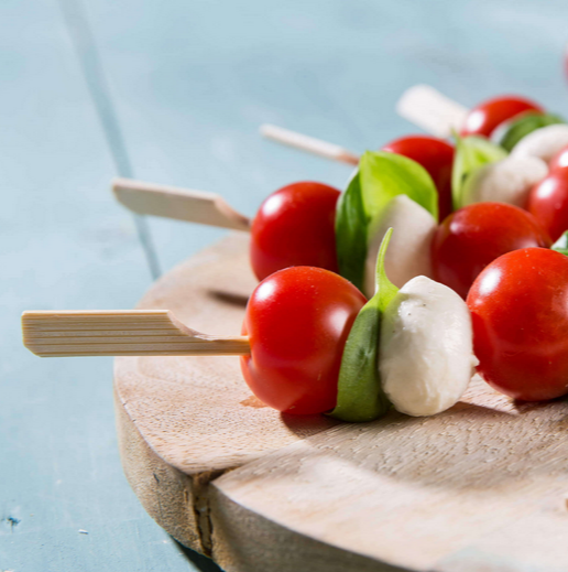 Bambus Flaggen Spieße, unbehandelt, 250er Pack