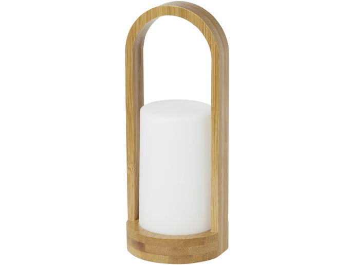 LED Kerzenhalter Bambus, 240x100mm Easy, 4er Karton