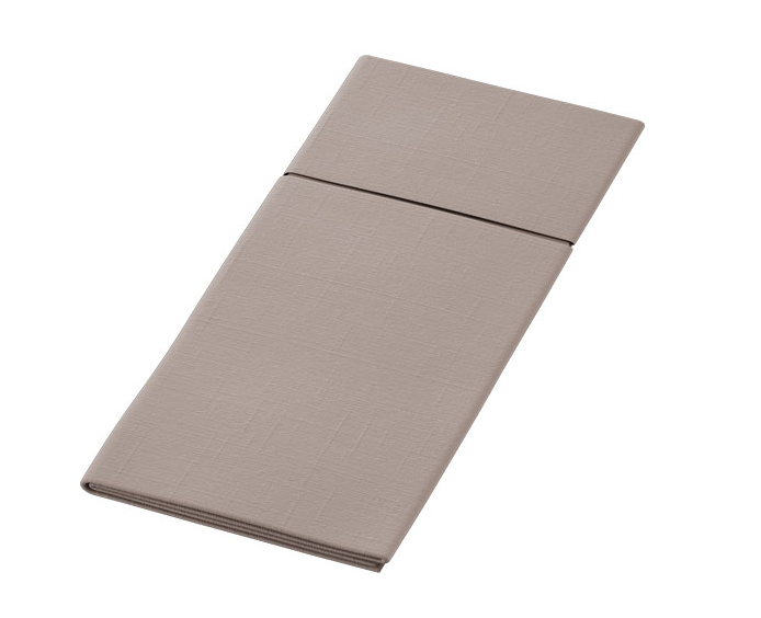 DUNI Bio-Duniletto-Slim 40x33cm greige (4x65 Stk.)