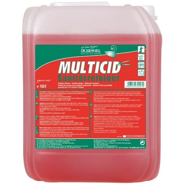 Dr. Schnell Multicid Sanitärreiniger 10L