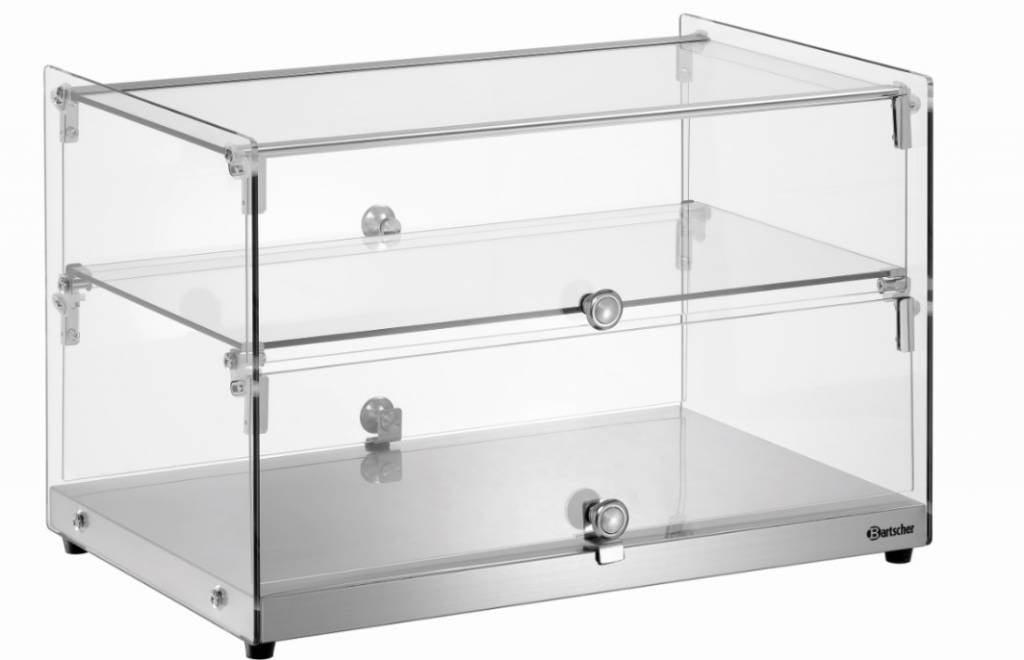 Buffetvitrine aus Glas