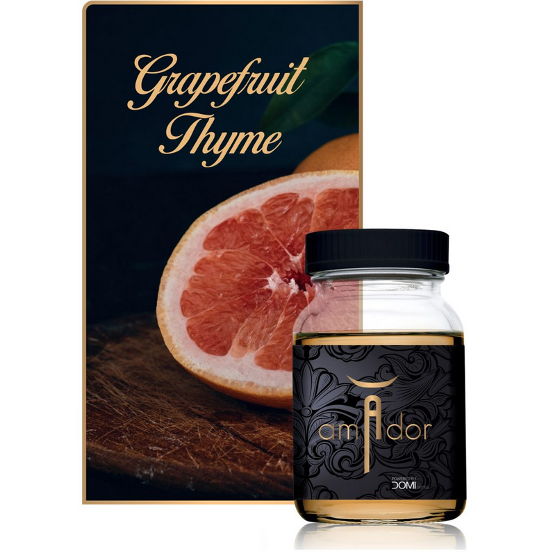 DOMI Sense Amador-Duftöl "Grapefruit Thyme", 200ml Flasche