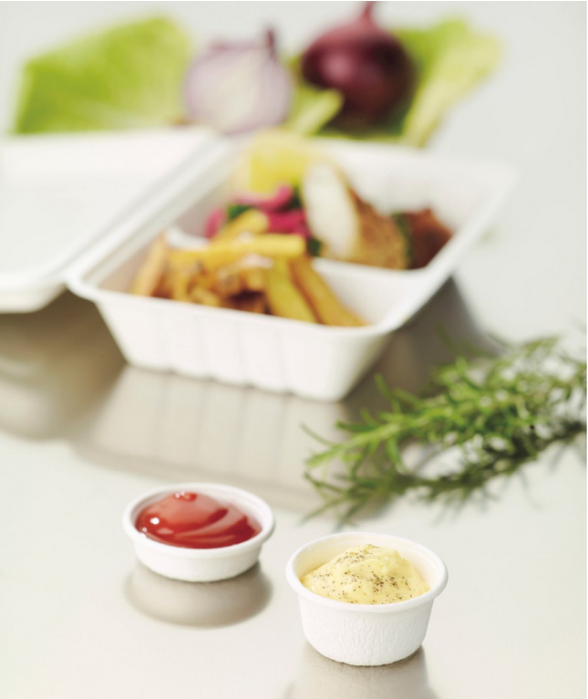 Duni Dressingbecher Bagasse 30ml 1500Stk.