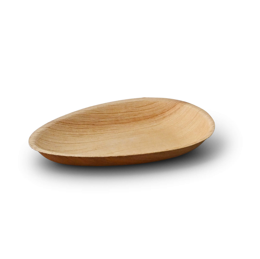 Palmblatt Teller "Palmware®" 17 cm, tropfenförmig , 200 St.