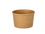 Suppenbecher  12oz (350ml), Pappe/PLA, braun, 500 St.