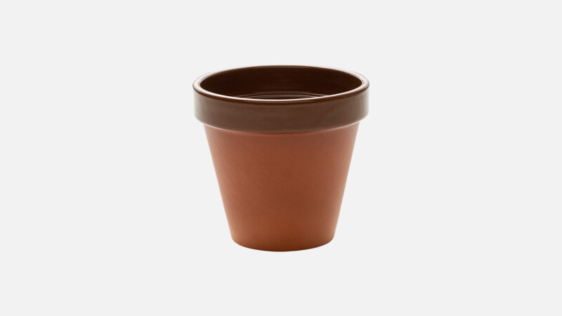PLAYGROUND Terrakotta / Terracotta  - Terrakotta-Töpfchen 7cm - (6 Stück)