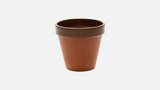 PLAYGROUND Terrakotta / Terracotta  - Terrakotta-Töpfchen 7cm - (6 Stück)