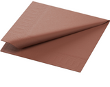 DUNI Cocktail Serviette 3lg. 24x24, 1/4F 8x250Stk, verschiedene Farben