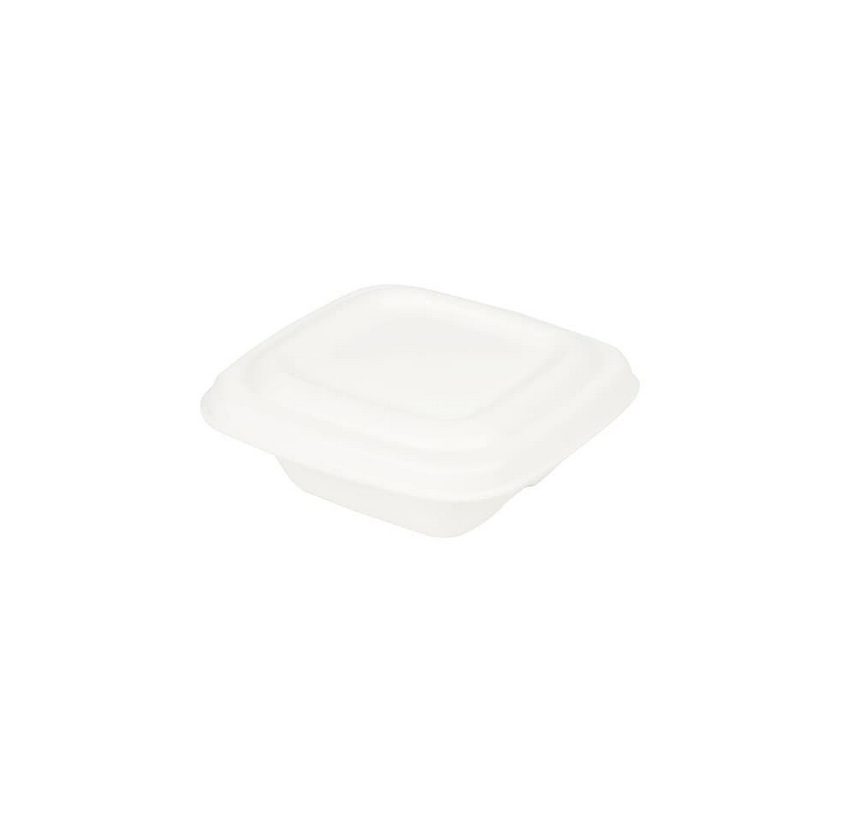Zuckerrohr-Portionsbecher 70 ml, 80x80x27mm, quadratisch, 1.200 Stk. (inkl. Lizenzgebühr)