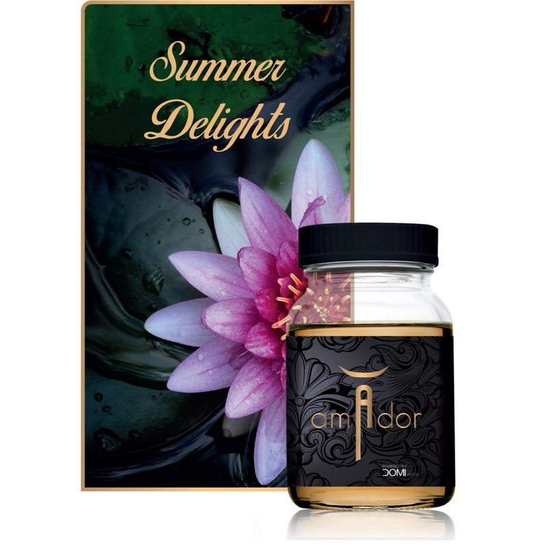 DOMI Sense Amador-Duftöl "Summer Delights", 200ml Flasche