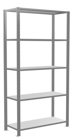 Grundregal 1220x540x1830 mm, 4 Böden geschlossen