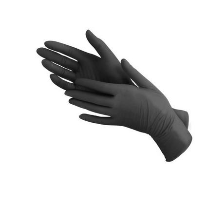 Nitrilhandschuhe schwarz XL 100 Stck.