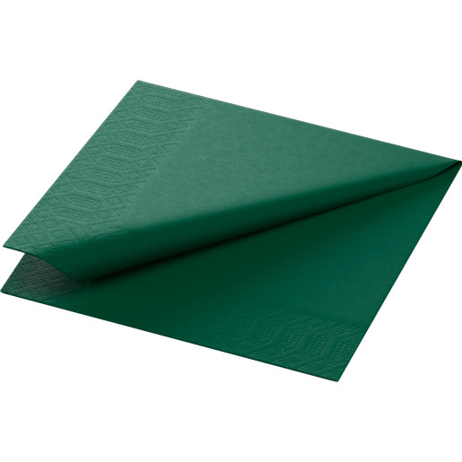 DUNI Cocktail Serviette 3lg. 24x24, 1/4F 8x250Stk, verschiedene Farben