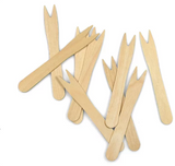 Papstar Snack-Gabeln aus Holz "pure" 12,1 cm, 500 Stück