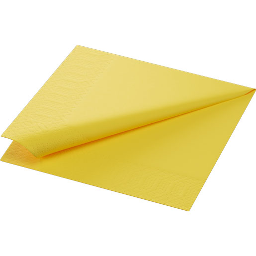 DUNI Zelltuch Serviette 3lg 33x33 1/4 F, 4x250 Stk, verschiedene Farben