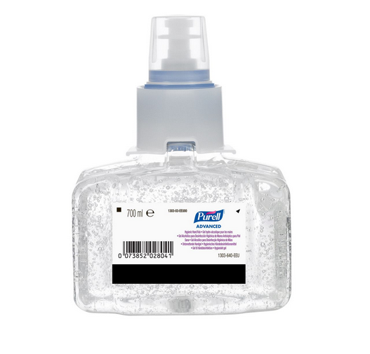 PURE Händedesinfektionsgel 6x800ml für Seifen-/Desinfektionsspender