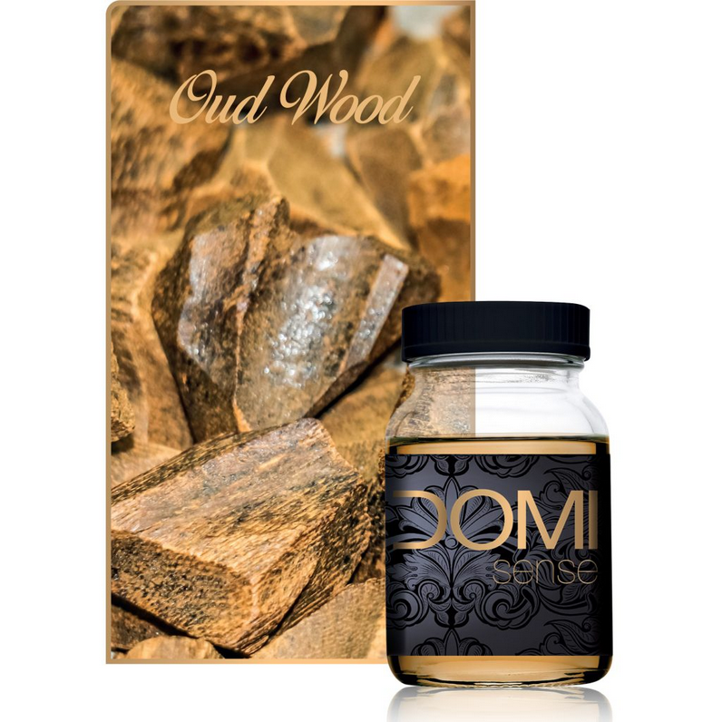 DOMI Sense Duftöl "Oud Wood", 200ml Flasche