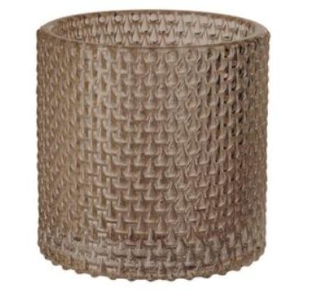 Kerzenhalter Calm Dusk Glas, 80x80mm, 6er Set