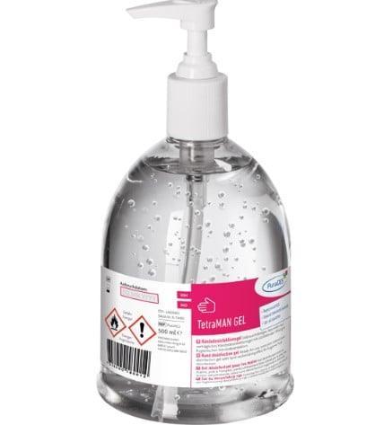 TetraMAN GEL 500ml, Händedesinfektionsgel PuraDES
